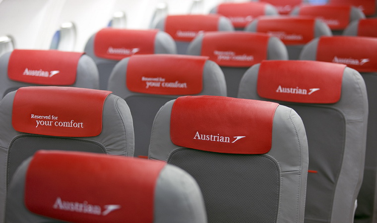 бизнес класс Австрийские авиалинии
